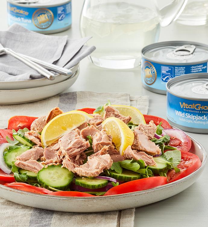 Canned Skipjack Tuna - in water, no added salt